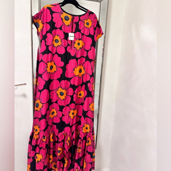 🛑 SALE Free People maxi dress medium absolutely fabulous silk flawless - Picture 3 of 8